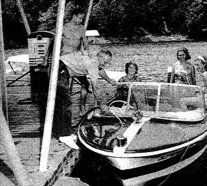 History of HydroHoist: Henry Rutter with original invention